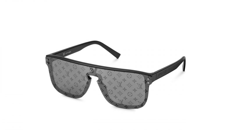 Gafas de sol negras redondeadas | LV Waimea