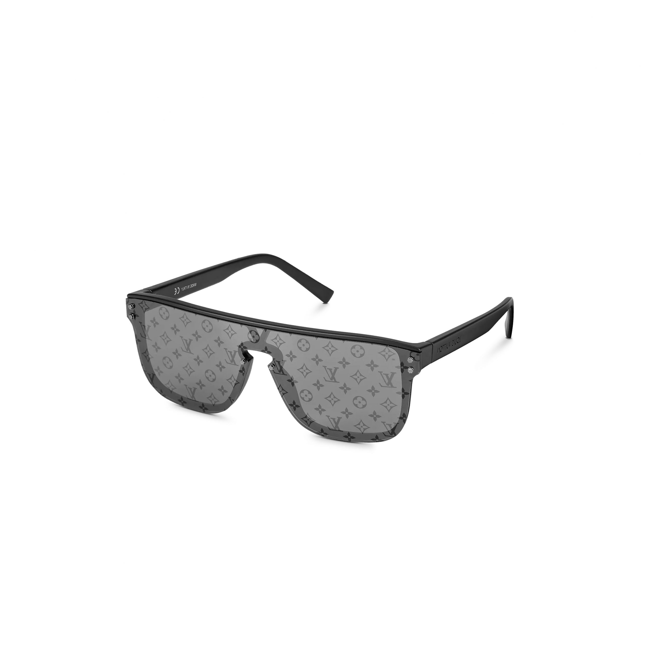 Gafas de sol negras redondeadas | LV Waimea