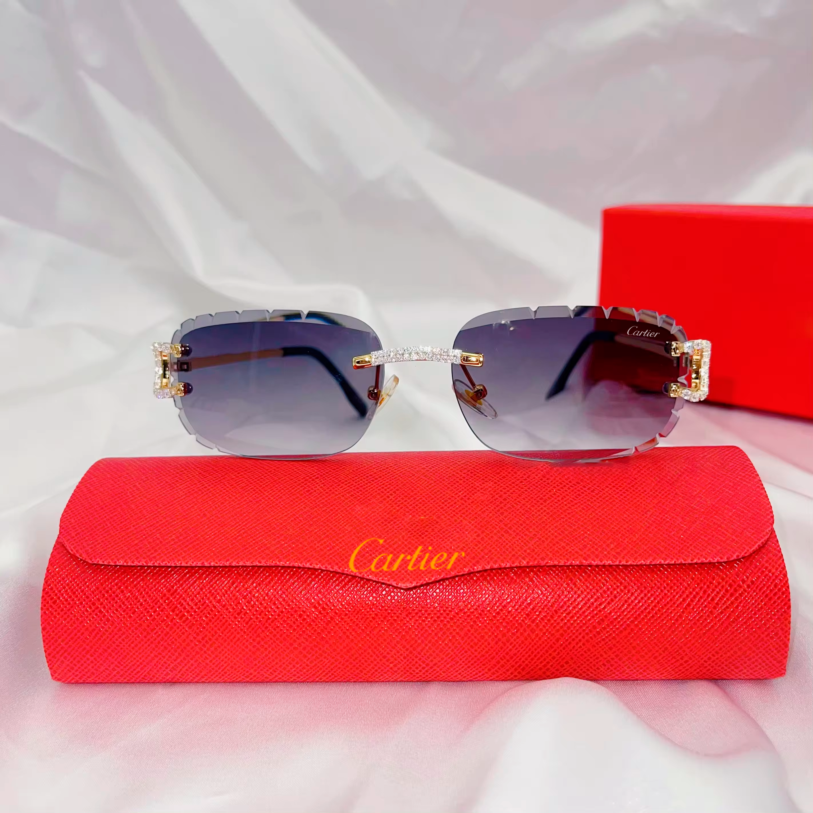 Gafas de sol diamantes y negro | CRTR ICE EDITION - Imagen 4