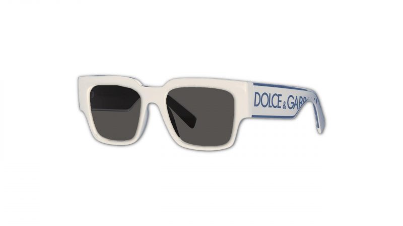 Gafas de sol blanca y azul  | DG