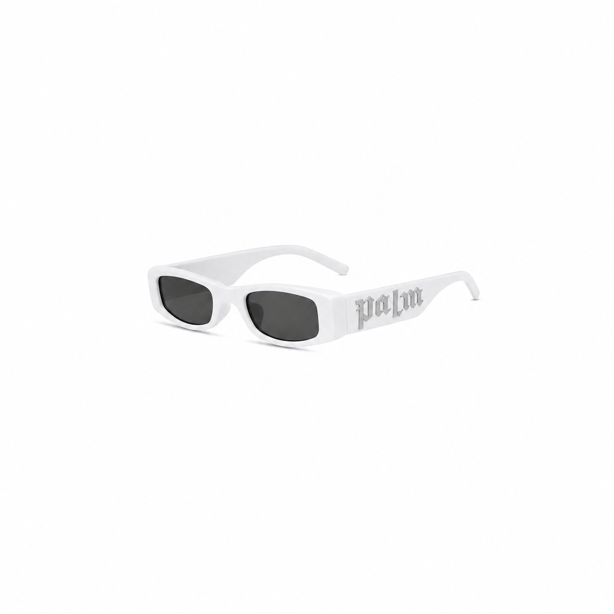 Gafas de sol blancas y plata | PLM ANGEL